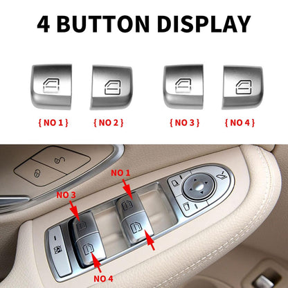 ya 4 8.8 Window Switch Button Replacement for Mercedes C GLC Class W205 Q1I2