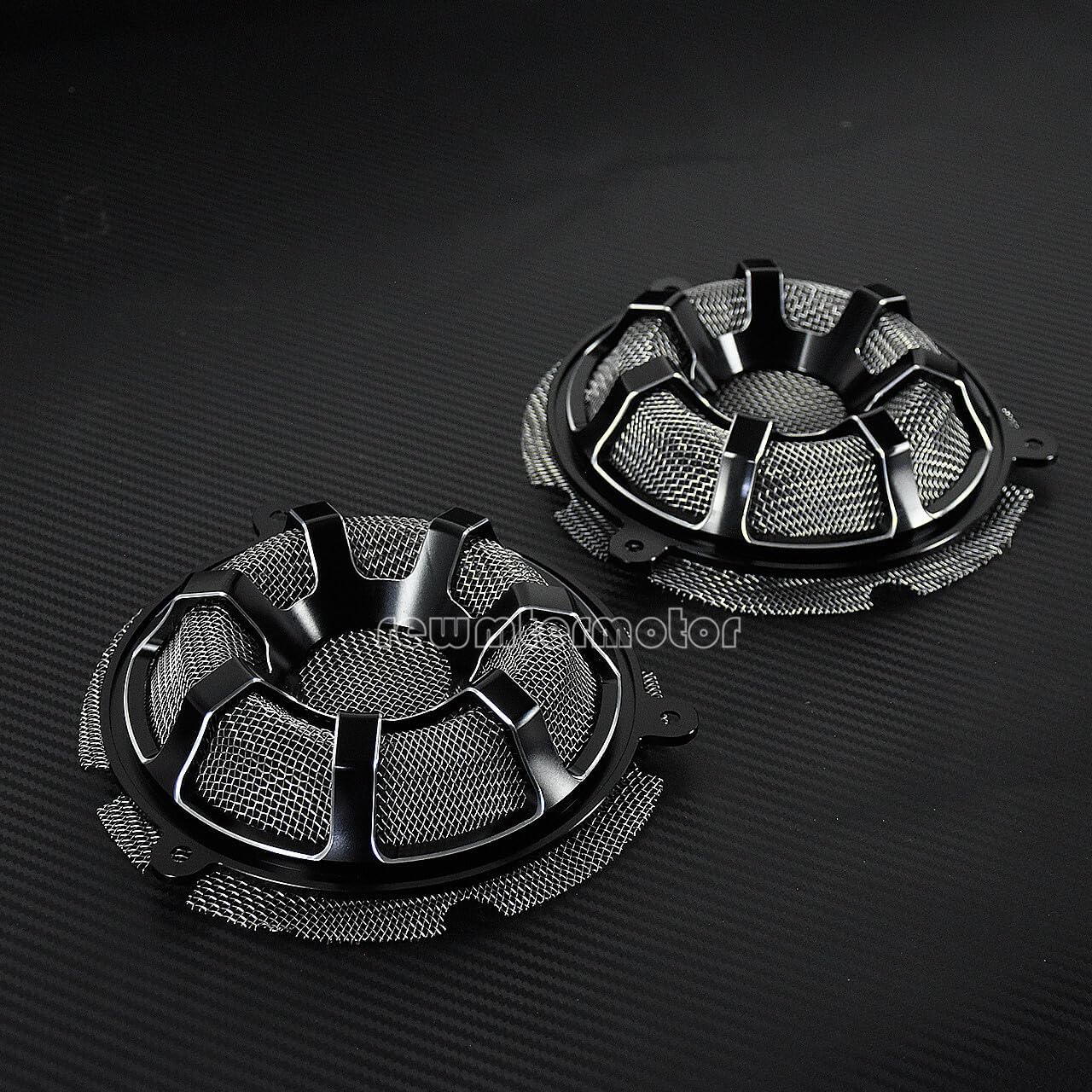 ya 7 8.24 baidi Contrast Cut Front Speaker Grill Masks Cover Fit for Harley Touring CVO 2014-19