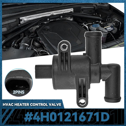 ya 6 8.24 baidi Heater Control Water Valve for Audi A3 A4 A5 A6 Q7 for VW GTI for Tiguan for Golf 4H0121671D