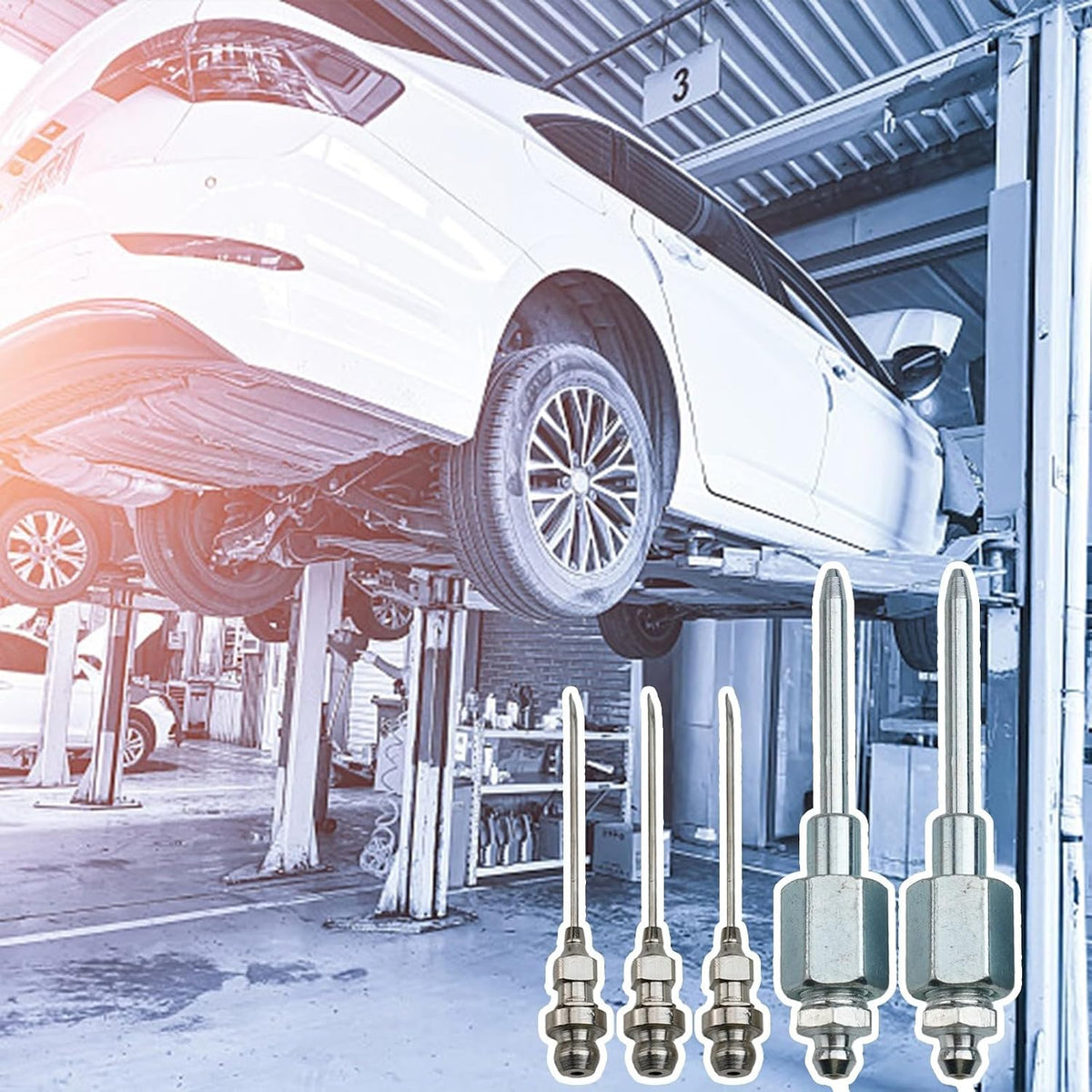 ya 13 9.15 baidi Grease Needle Tip Injector 5pcs Set for Automotive Use and Installation