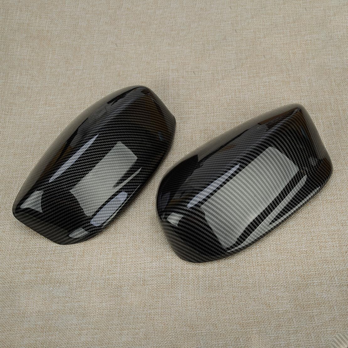 ya 9 10.24 Carbon Fiber Style Side Mirror Protector Fits for Acura ILX Sedan 2013-2022