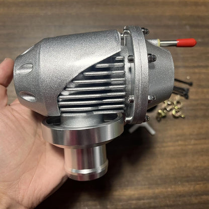 ya 4 8.24 baidi Universal HKS2 SQV SSQV BOV Turbo Blow Off Valve BOV With Adapter Flange Silver