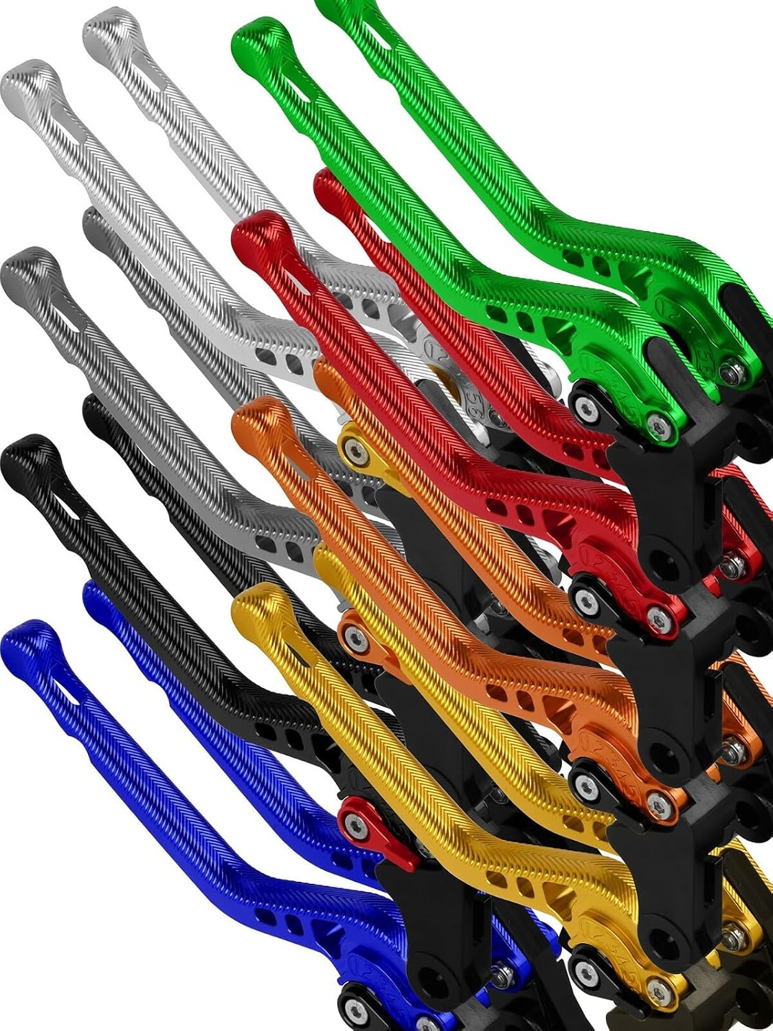 ya 5 8.10 for SINNIS Apache 125 2011-ONWARDS 3D Brake Clutch Levers CNC Short Long Pair