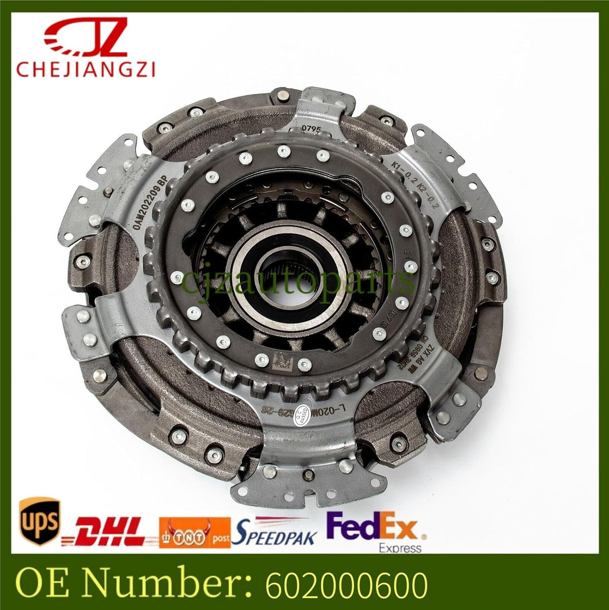 ya 10 9.16 baidi 0AM DQ200 DSG Transmission LUK Dual Clutch Kit for VW for Audi 7-Speed 602000600