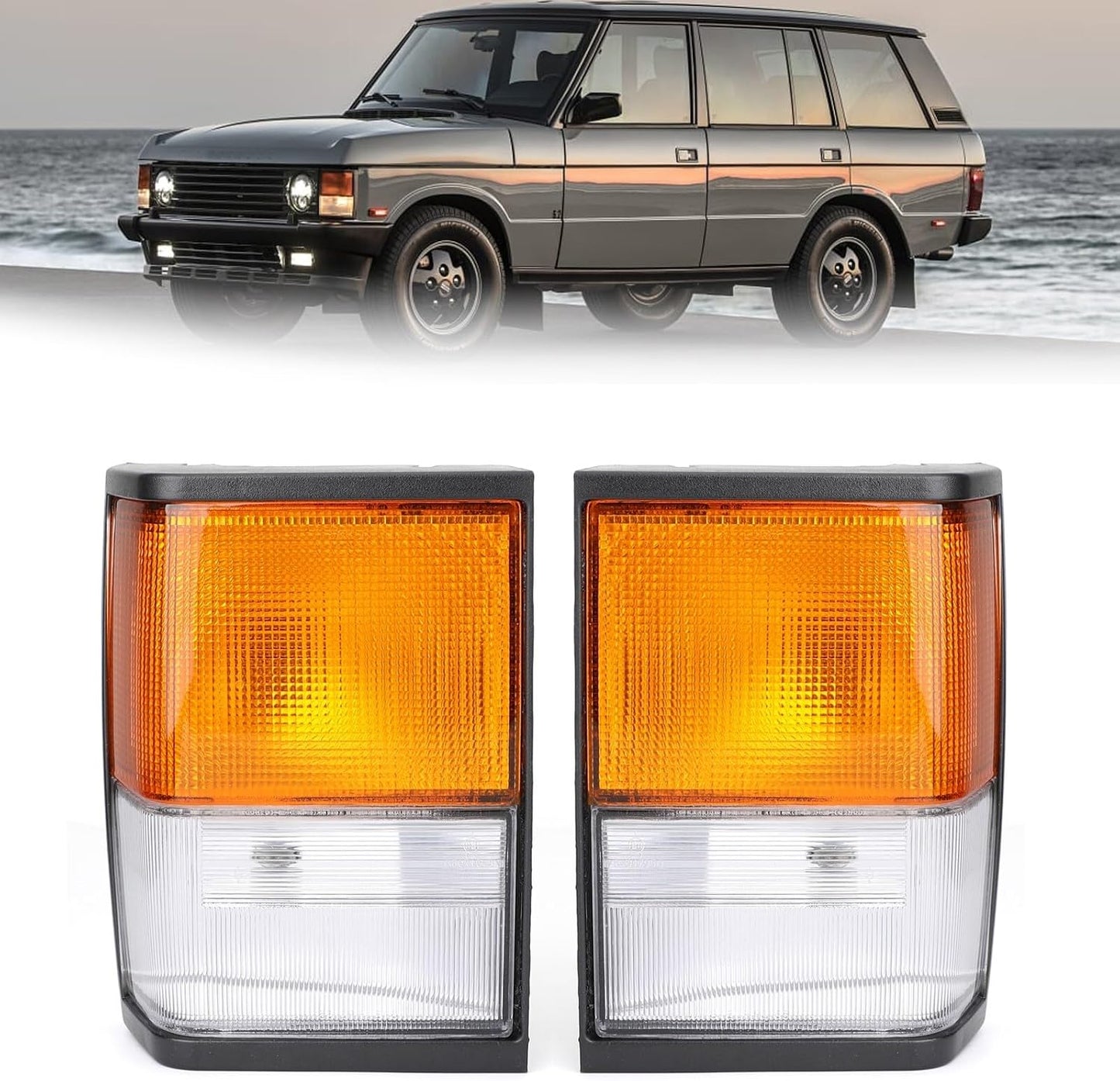ya 6 8.24 baidi New Corner Lamps for for Land Rover for Range for Rover Classic 1987-1995 PRC8949 PRC8950