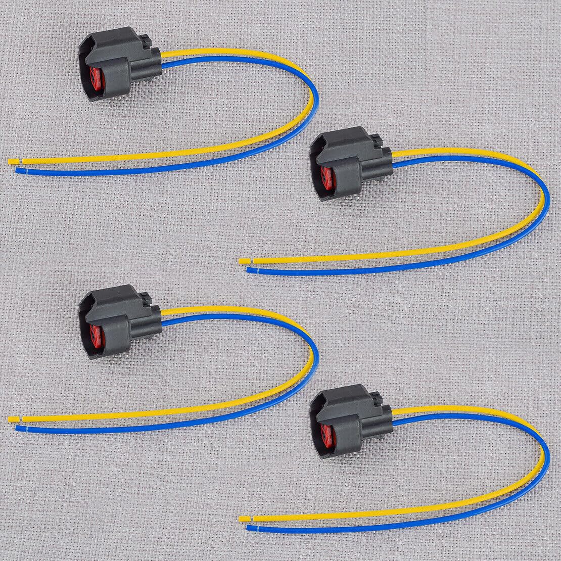 ya 6 8.14 4pcs ABS Wheel Speed Sensor Tail for Ford for Jaguar for Lincoln for Volvo for Mazda 