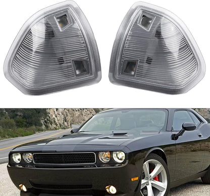 ya 13 9.15 baidi 2*Rearview Mirror Turn Signal Signal Lights For for Ram 1500 2500 3500 2009-2018