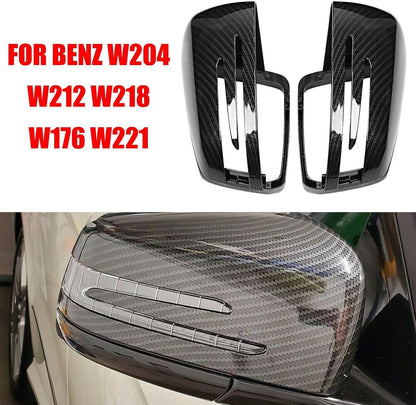 ya 14 9.20 zhengce carbon fiber side mirror cover for W204 W212 W218 W176 AT-1