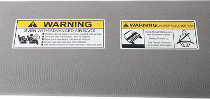 ya 11 9.14 baidi83280-TG7-A12ZB for Honda Pilot 2016-2022 Left Sun Visor Driver & Line Light New