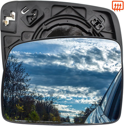 ya 2 8.15 for Land Rover Discovery 3 lander 2 Range Left Hand Side Wing Mirror Glass