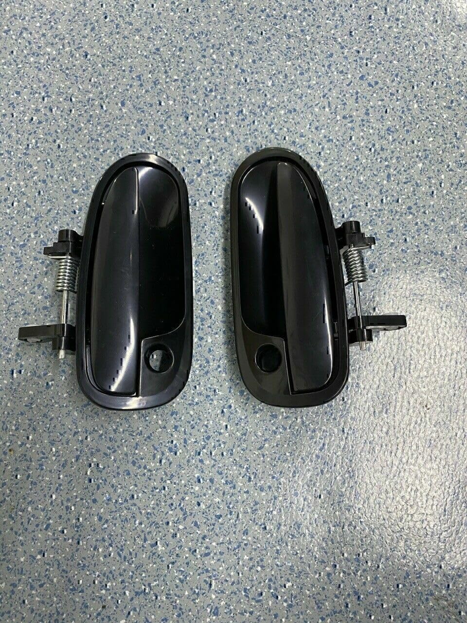 ya 10 9.16 baidi Exterior Door Handle Black Fit 96-00 for Honda for Civic Set of 2 Front Primed Plastic*