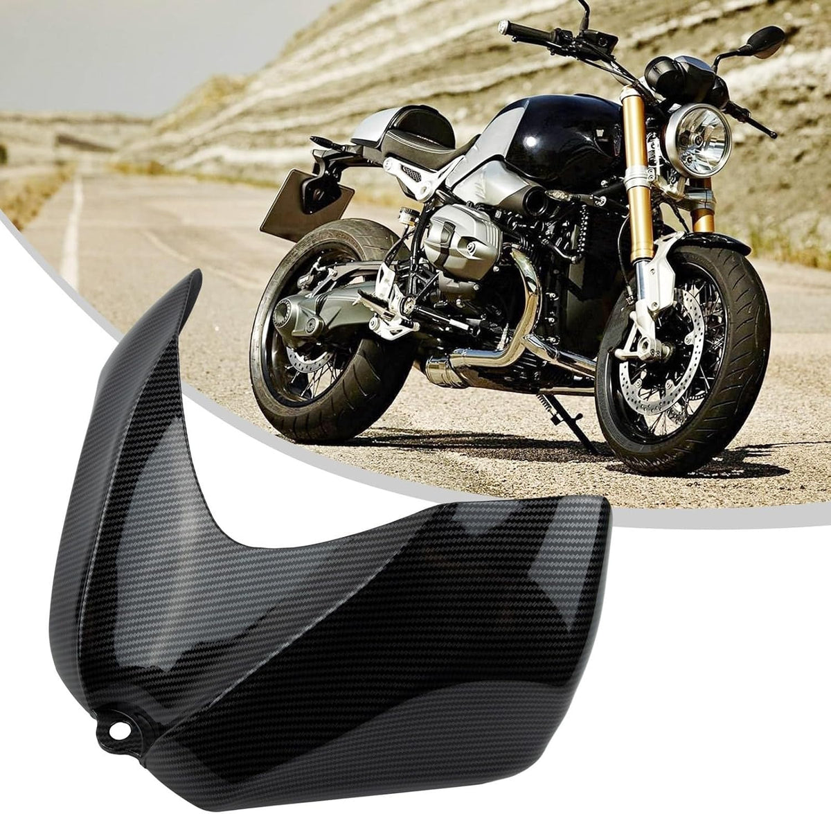 ya 13 9.15 baidi Carbon Fiber Front Gas Tank Cover Fairing Cowl For for for Suzuki GSXR 600 750 2006-07 1