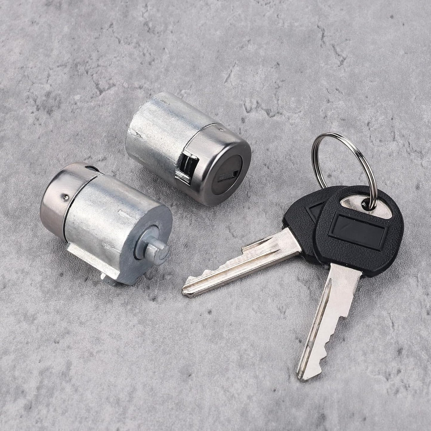 ya 2 8.15 Front LH & RH Door Lock Cylinder w/Key Kit for Chevy GM C1500 K1500 Tahoe for Yukon