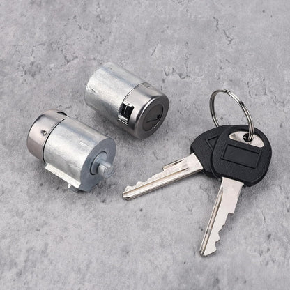 ya 2 8.15 Front LH & RH Door Lock Cylinder w/Key Kit for Chevy GM C1500 K1500 Tahoe for Yukon