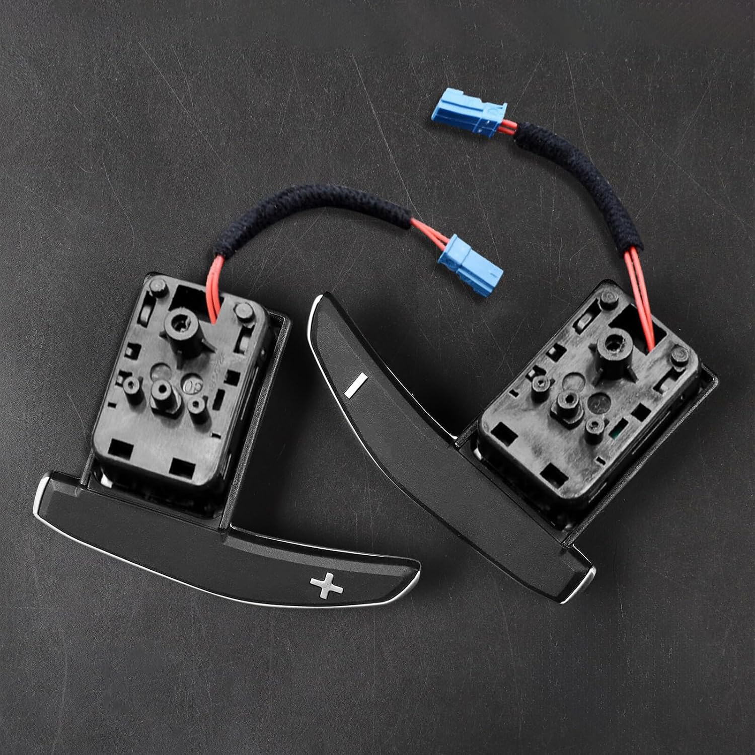 ya 4 8.8.2 Aluminum Steering Wheel Shifter Paddles for BMW F20 F22 F30 F32 X5 X6 F80 M3 M4