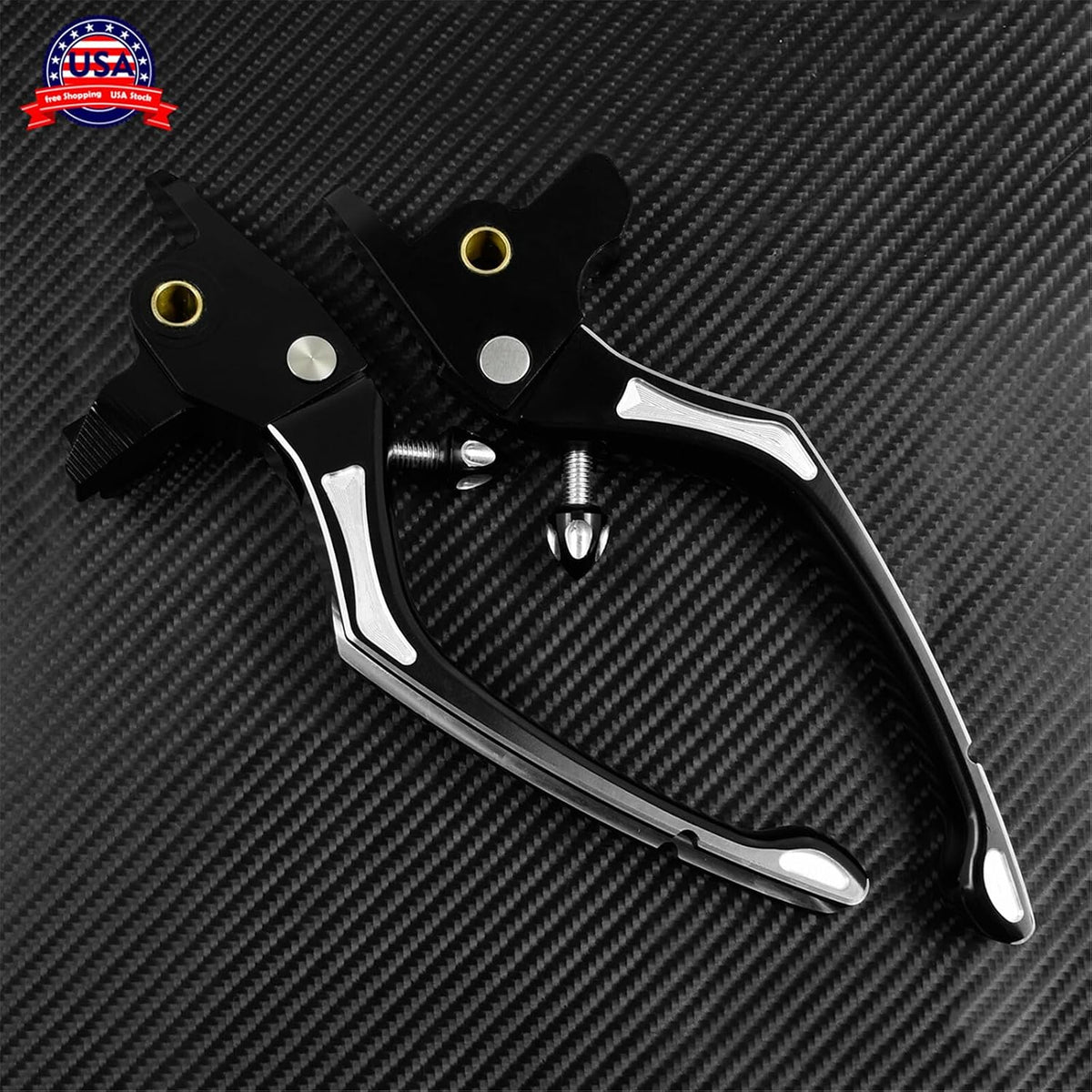 ya 11 9.14 baidiCNC Brake Clutch Lever Fit for Touring Road King Electra 2017-2020 Trike 2019