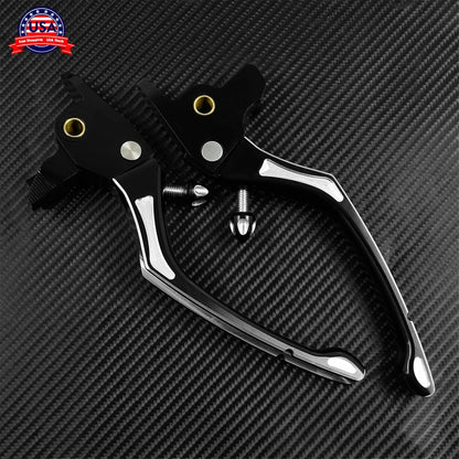ya 11 9.14 baidiCNC Brake Clutch Lever Fit for Touring Road King Electra 2017-2020 Trike 2019