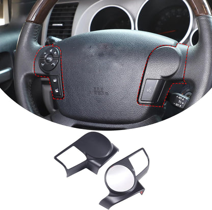 ya 23 10.7 baidi ABS Matte Black Steering Wheel Button F for Ram e Trim for Toyota Tundra 2007-2013-