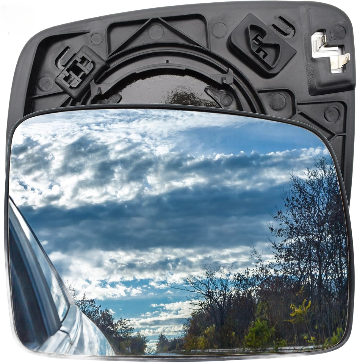 ya 9 10.24 for Land Rover Discovery 3 lander 2 Range Right Hand Side Wing Mirror Glass