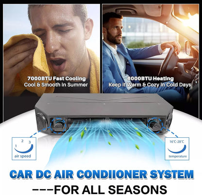 ya 7 8.24 baidi 12V Only Cooling Universal Electric Underdash Air Conditioner Auto Car A/C Kit