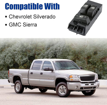 ya 8 8.24 baidi 1pcs for Silverado for Sierra LFFT Driver Side Door Main Power Window Control Switch 