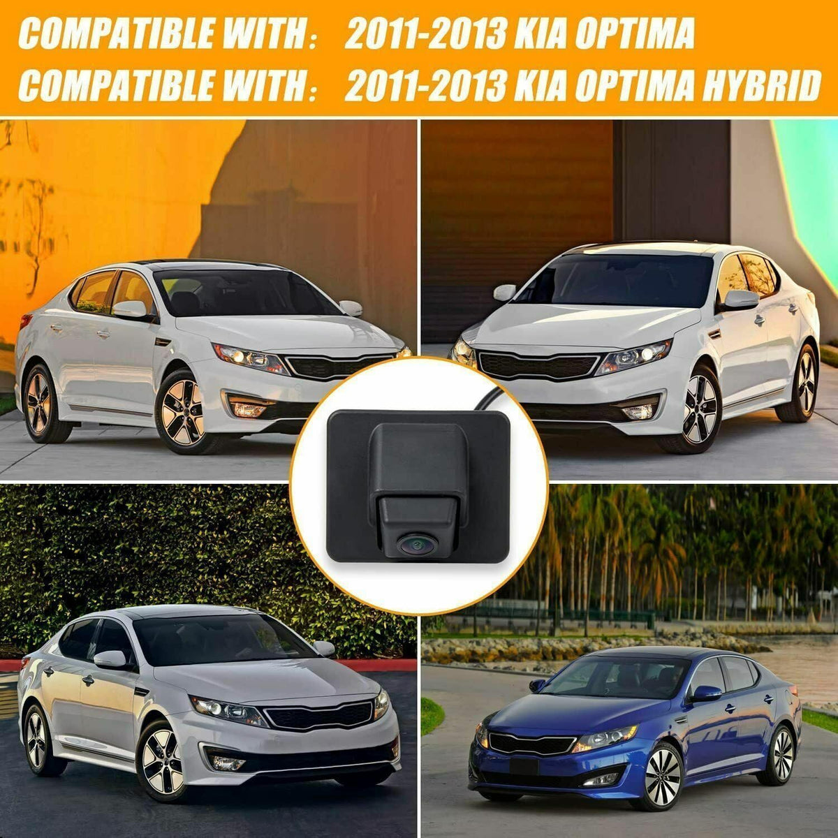 ya 11 9.14 baidiOE Rearview Backup Parking Camera for 2011-2013 for Kia Optima 95760-2T001/101 USA -
