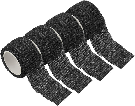 ya 26 10.21 baidi Chair Leg Floor Protectors, 4 Roll Wrapping Tape for Chair, 260 ft, Black