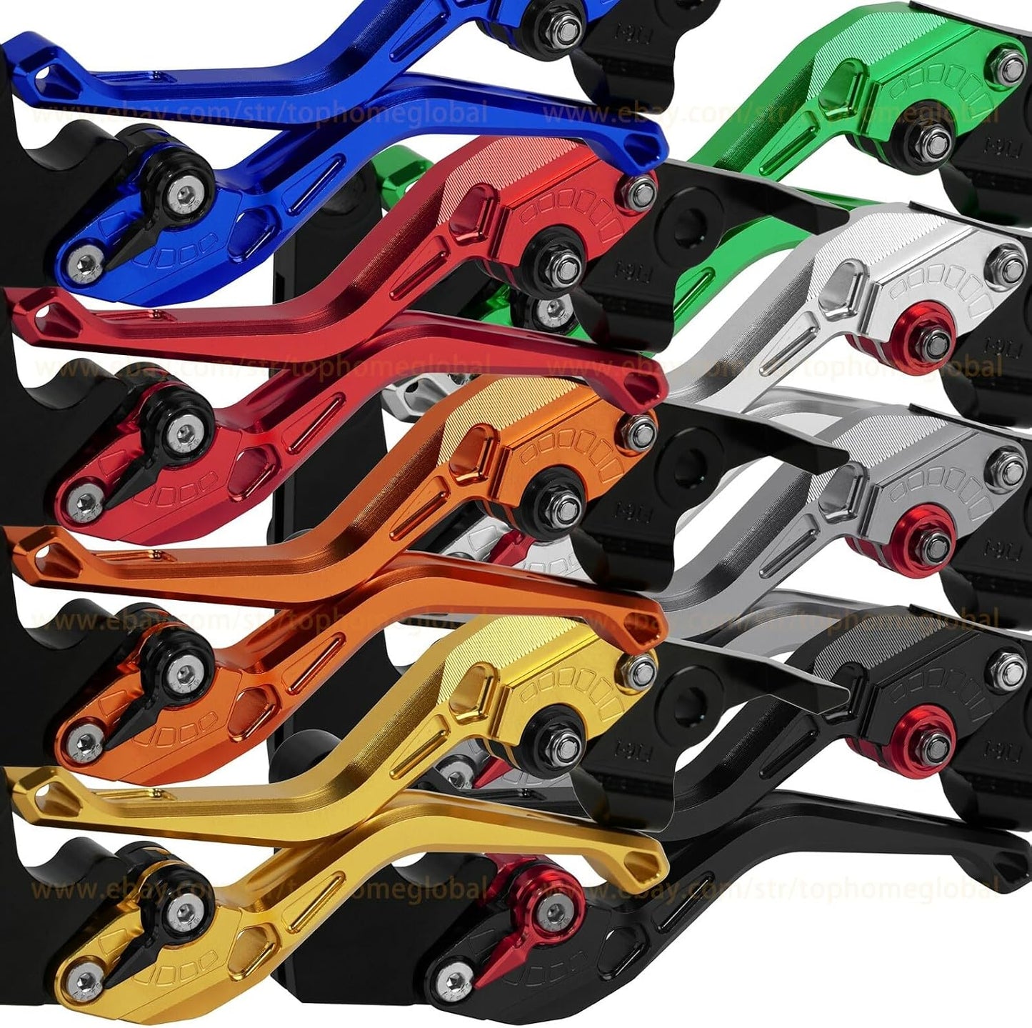 ya 5 8.10 for Suzuki Burgman an 650 2003-2009 2004 05 06 Rhombus Clutch Brake Levers Short