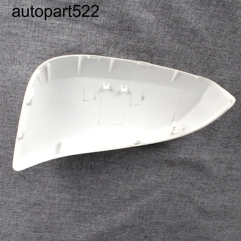 ya 11 9.14 baidiLeft Side Mirror Protective Cover for Toyota for 4Runner / for RAV4 Pearl White Shell