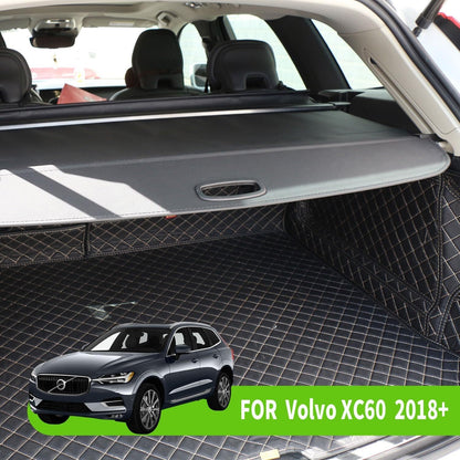 ya 2 8.15 for Volvo XC60 2018-2024 Retractable Trunk Luggage Shade Shield Cargo Cover
