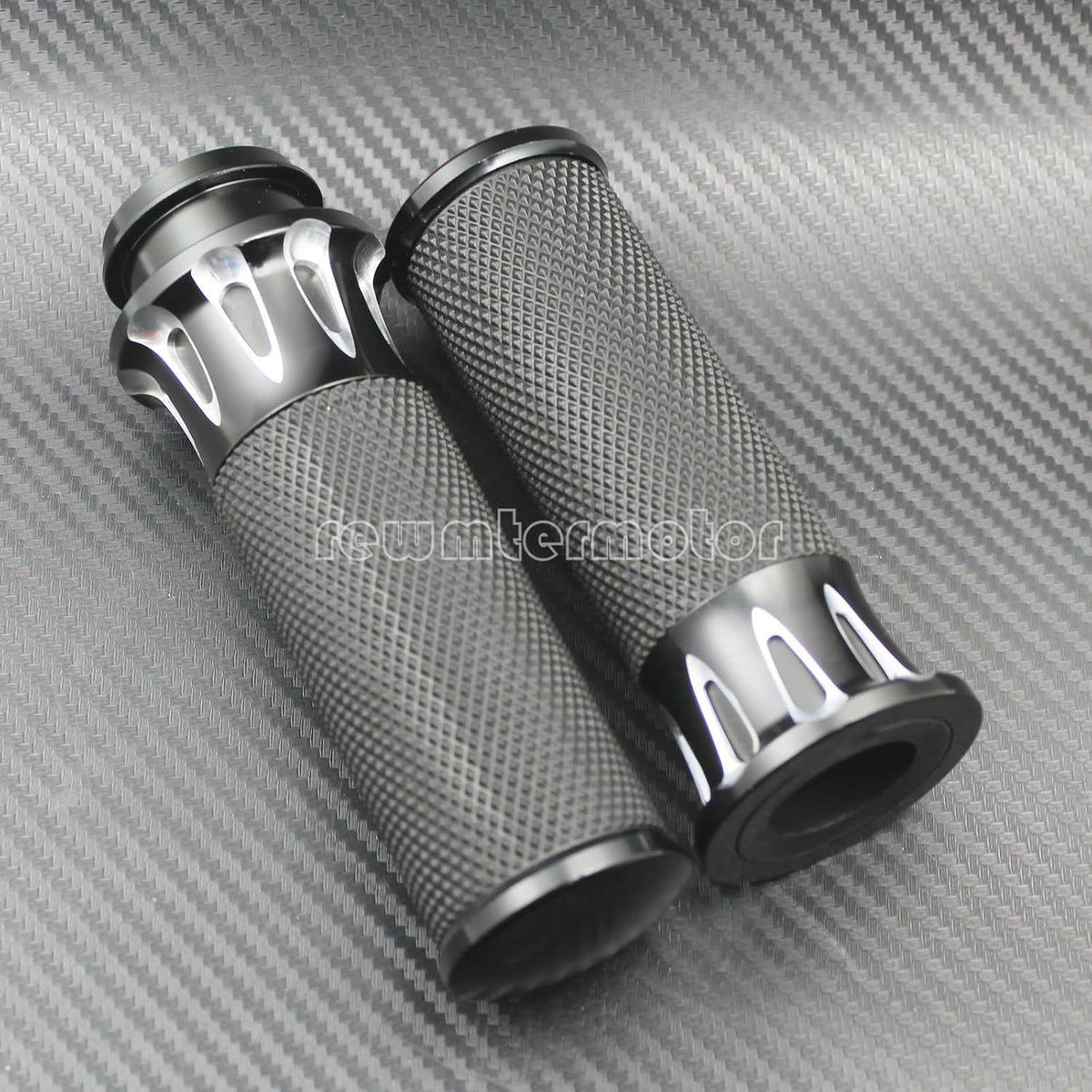 ya 11 9.14 baidi1'' 25mm Black Handle Bar Hand Grips Fit for Harley Touring Softail Dyna CVO
