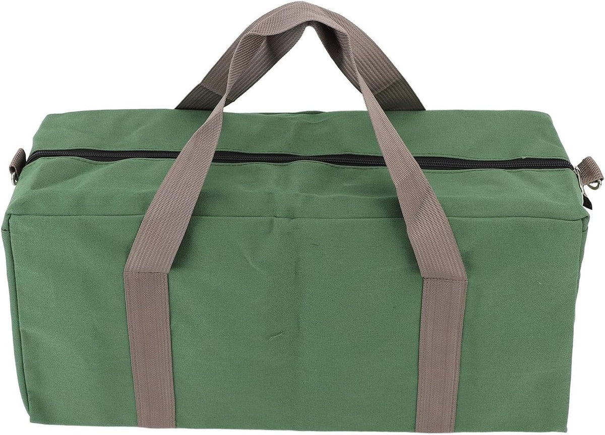ya 26 10.21 baidi 20 Inches Canvas Wide Mouth Tool Storage Bag With Adjustable Shoulder Strap