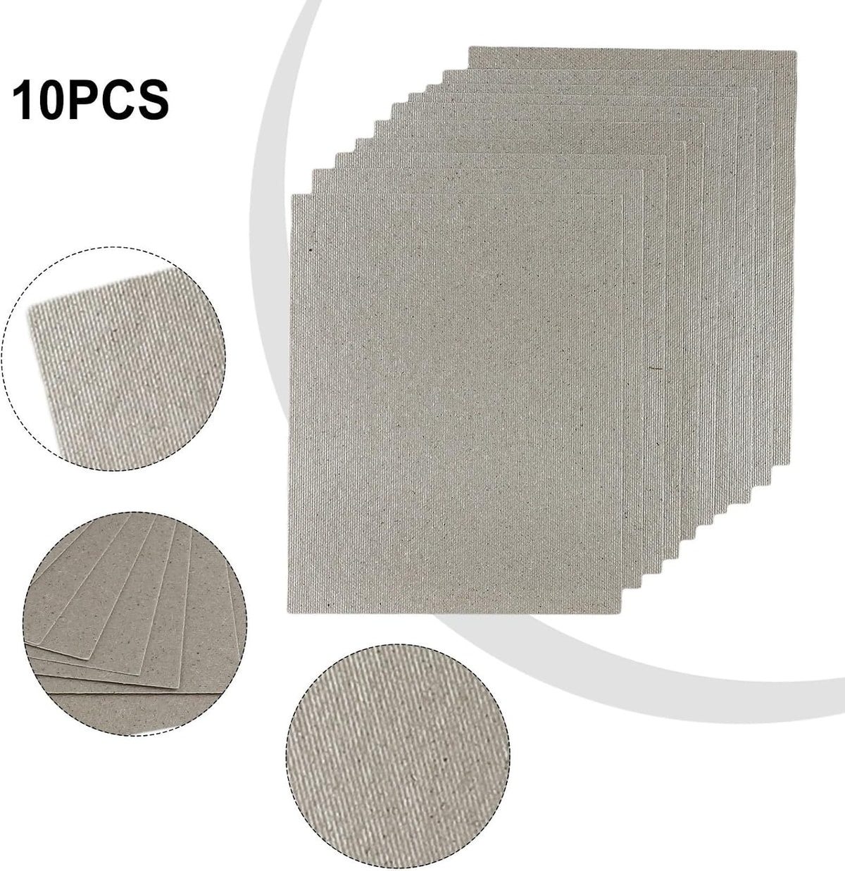 ya 14 9.20 baidi About 12 X 15cm Mica Plate Mica Microwave Parts Waveguide Cover 10 Pcs-1