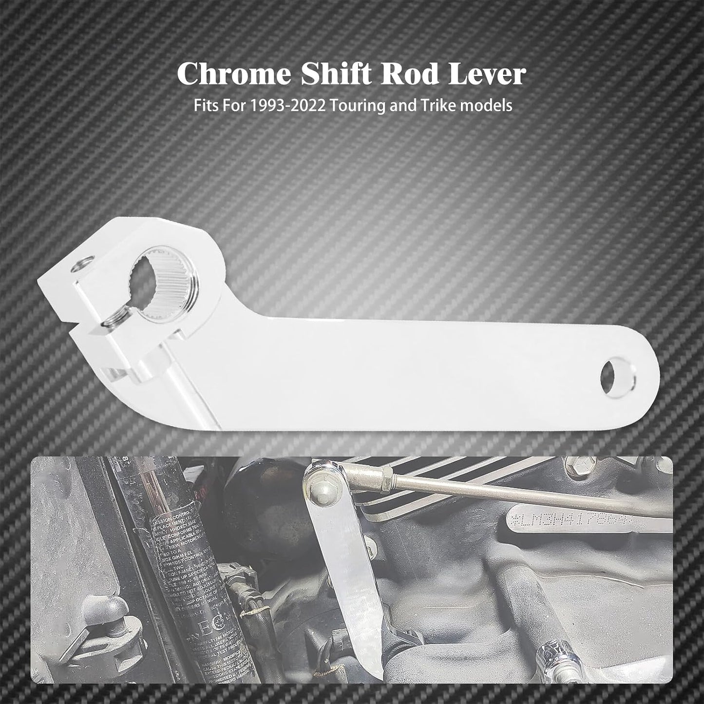 ya 6 8.24 baidi CNC Inner Shift Rod Shifter Shaft Lever Bracket Fit for Harley Touring 1993-2022