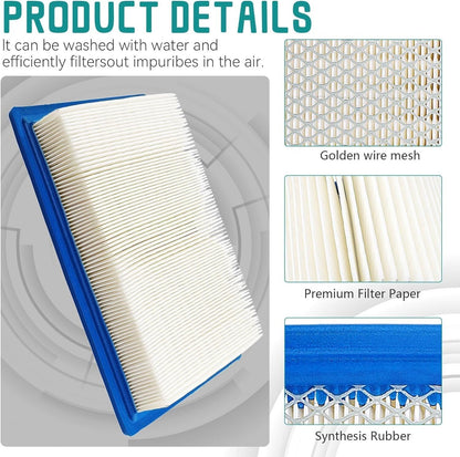 ya 23 10.7 baidi Air Filter for Polaris Ranger 570 900 1000 Crew, Ranger Crew XP 1000# 7081706