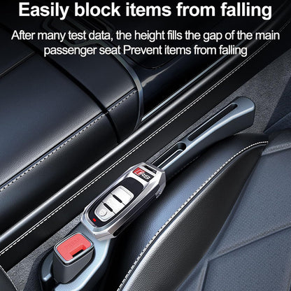 ya 6 8.24 baidi 2Pcs Car for SEAT Gap Filler Side Seam Plug StripLeak-Proof Filling for SEAT Gap Brown