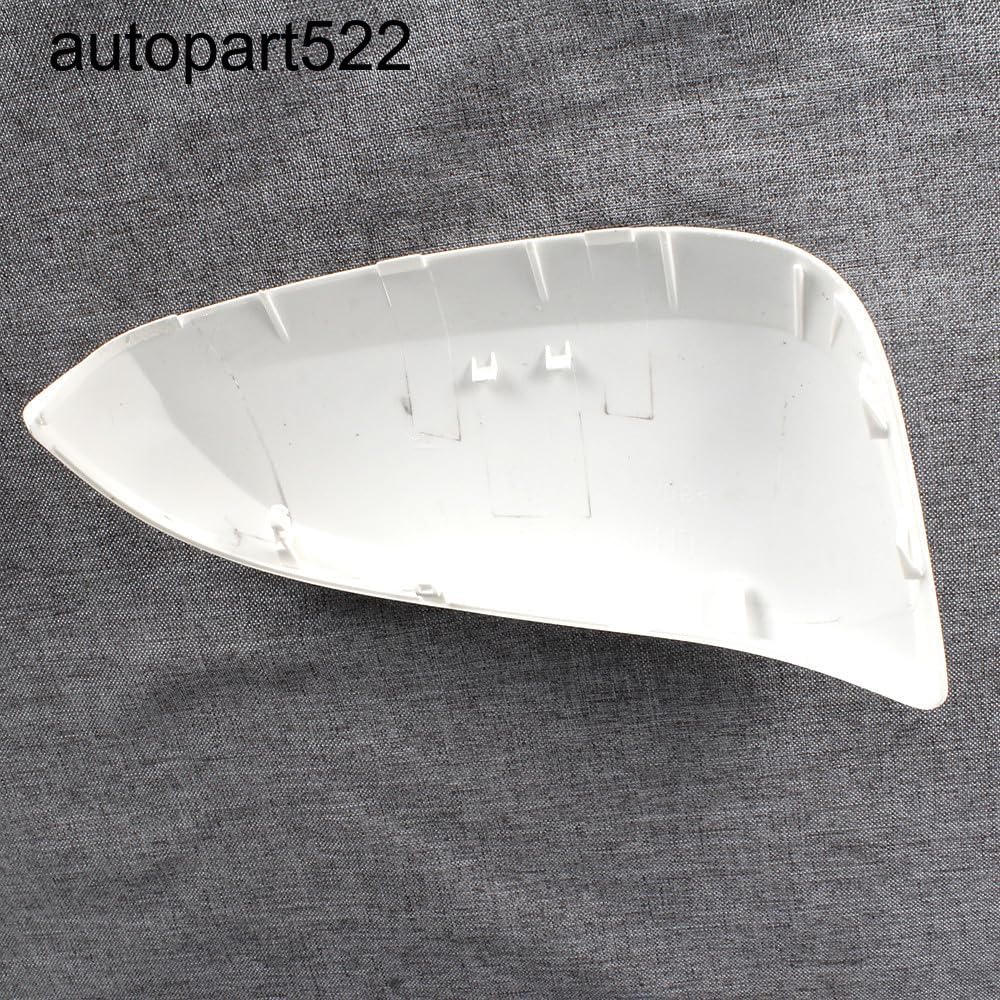 ya 11 9.14 baidiRight Side Mirror Protective Cover for Toyota for 4Runner / for RAV4 Pearl White Shell