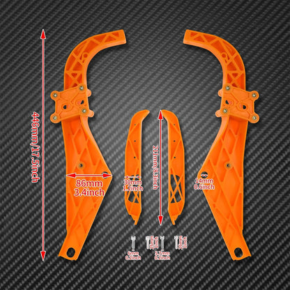 ya 23 10.7 baidi Heavy Duty Batwing Inner Fairing Support Brackets for Harley Touring 1993-2013