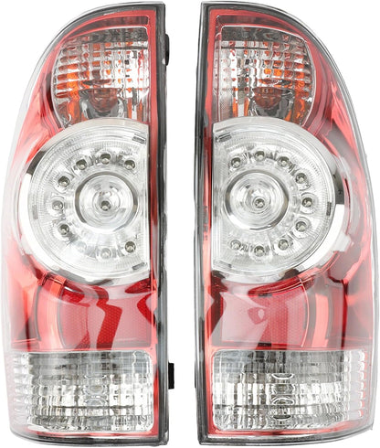 ya 4 8.10 Fit For 2005-2015 for Toyota Tacoma LED Tail Lights Rear Brake Lamps Left Right