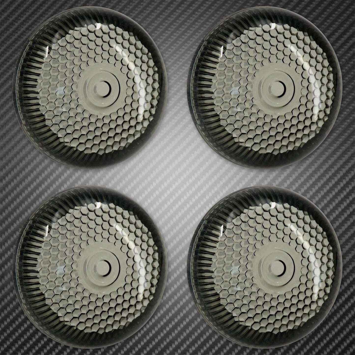 ya 5 8.24 baidi 4 Smoke Bullet Turn Signals Light Lens Cover Fit for Harley Dyna Softail Touring