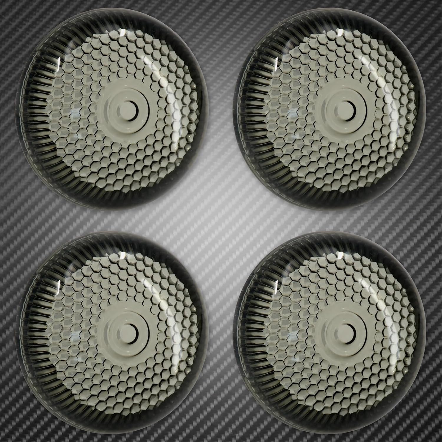 ya 5 8.24 baidi 4 Smoke Bullet Turn Signals Light Lens Cover Fit for Harley Dyna Softail Touring