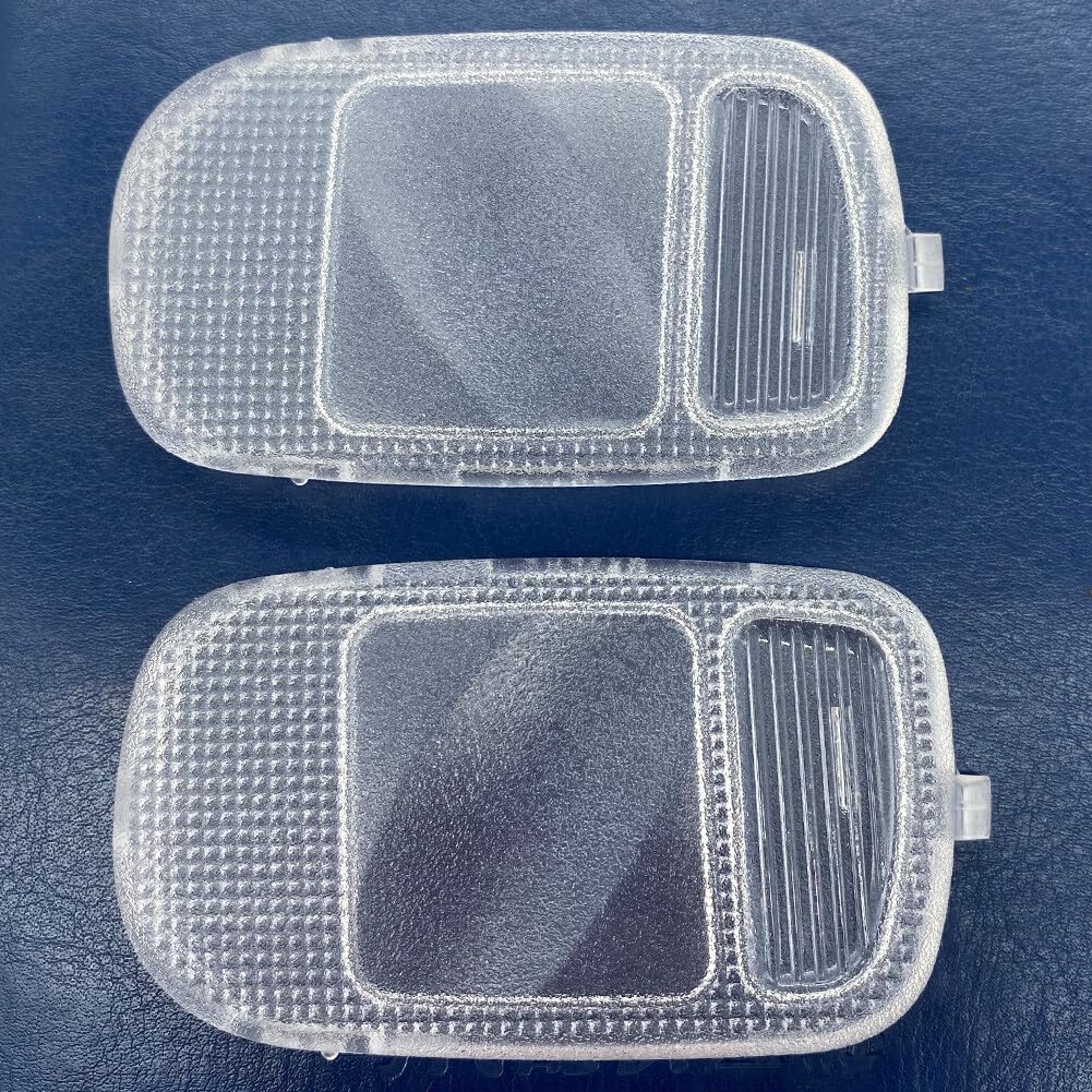 ya 4 8.24 baidi Overhead Console Dome Light Lens Kit for Dodge for Ram 2002-2010 5183270AA 5183271AA