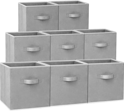 ya 26 10.21 baidi Stora Cube - 11-inch Heavy Duty Fabric Stora Box, Cube Foldable Stora Box -