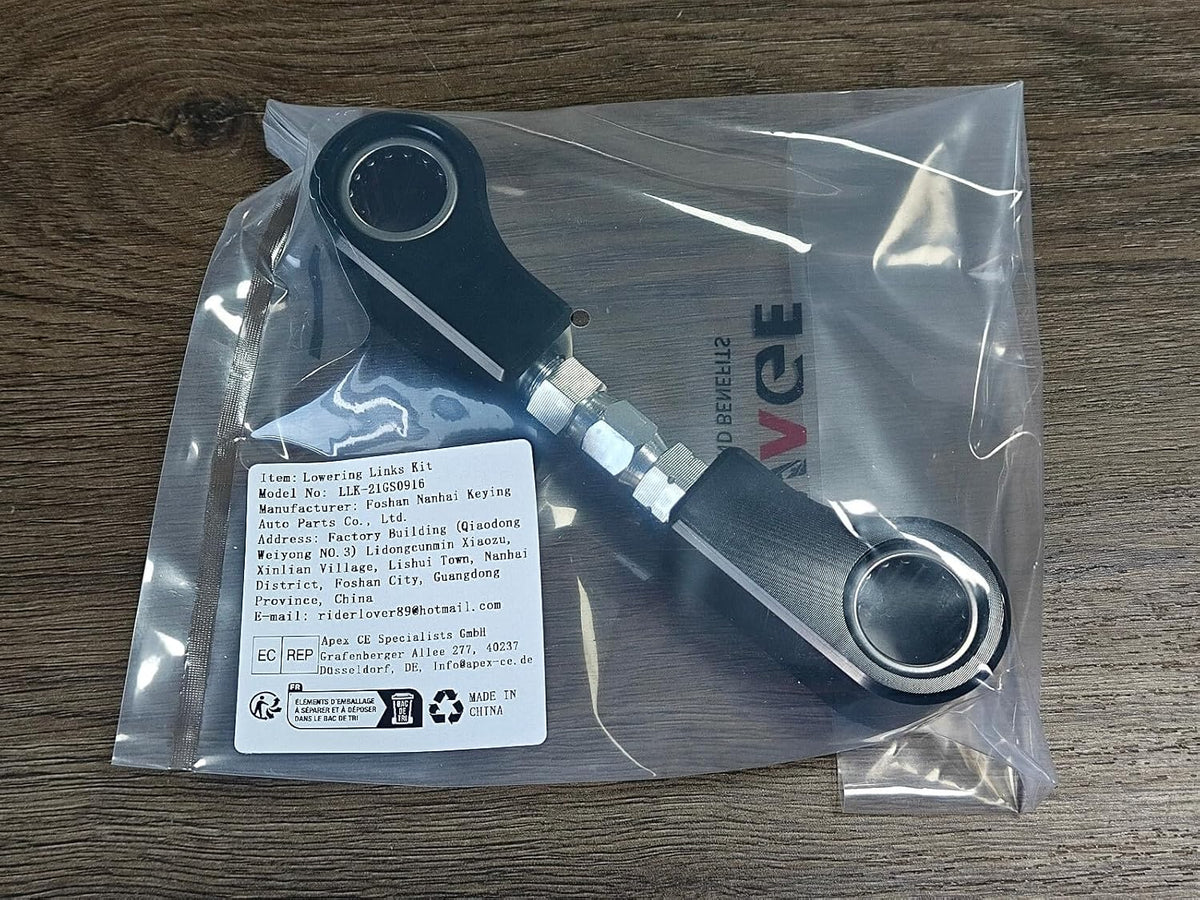 ya 13 9.15 baidi Rear Suspension Lowering Links Kit Cushion Lever for Suzuki GSX-R 1000 2009-2024