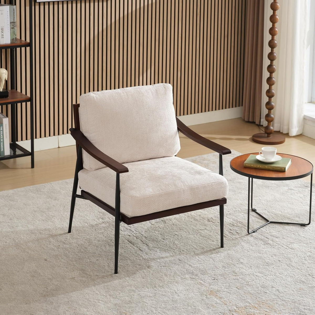 ya 28 10.13 baidi Modern White Accent Leisure for Living Room