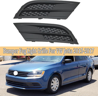 ya 4 8.10 Front Bumper Fog Light Grille Headlamp Cover For 2015-2017 for VW for JETTA Left Right