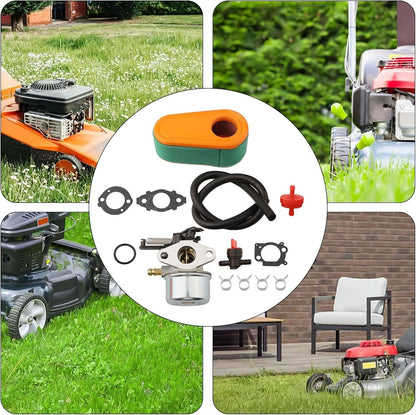 ya 26 10.21 baidi User Friendly Carburetor Kit with Air Filter for Easy Lawn Maintenance