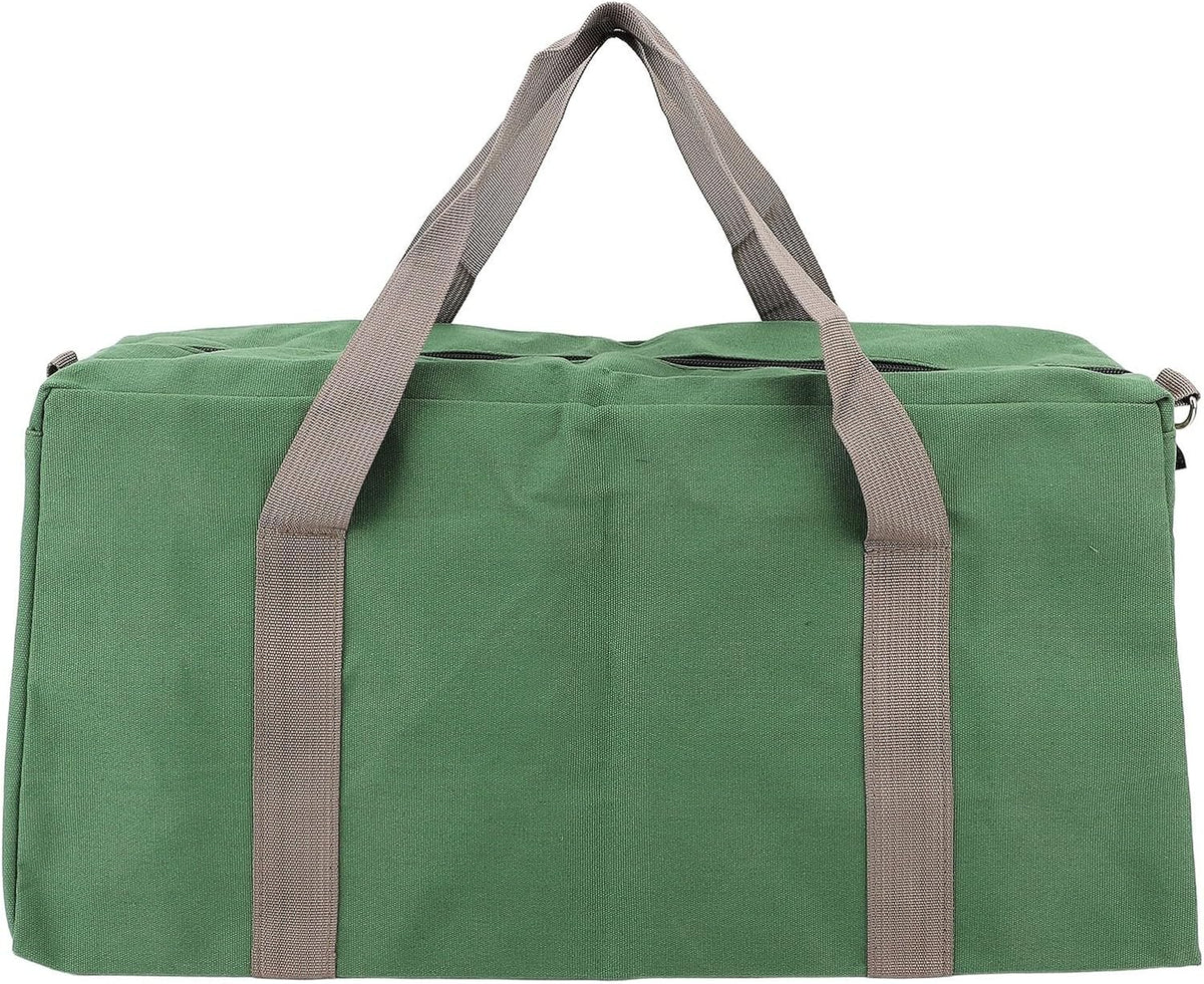 ya 26 10.21 baidi 20 Inches Canvas Wide Mouth Tool Storage Bag With Adjustable Shoulder Strap