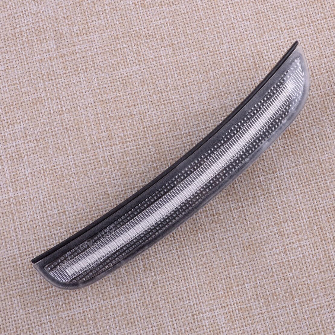 ya 4 8.14 Front Amber LED Side Marker Lights Clear Lens Fits for Chrysler 300 2015-2021 