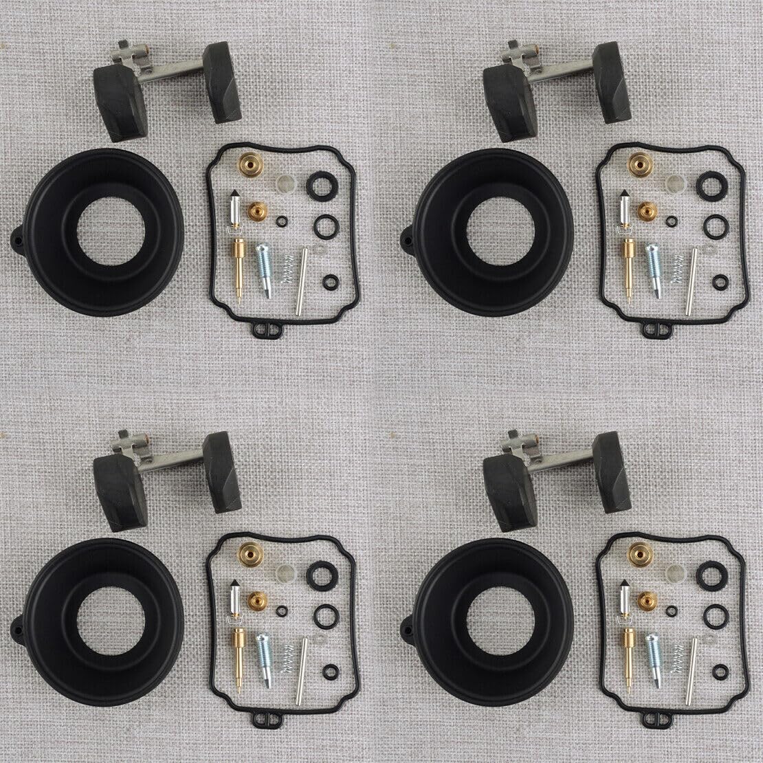 ya 5 8.10 Pieces Carburetor Repair Rebuild Kit Diaphragm Fits for Yamaha Seca II 600 XJ600S